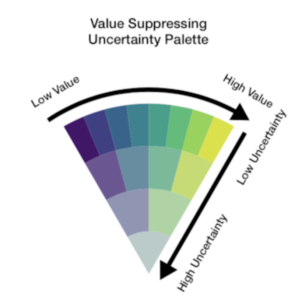 Value-Suppressing Uncertainty Palette